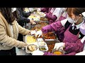 평소에 보기힘든 대량 생산 현장! 압도적인 한국 학교 급식 스케일 BEST4 몰아보기 / Korean School Lunch BEST8 / korean street food