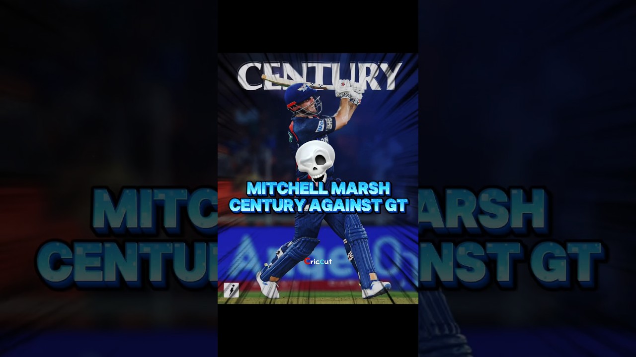 Mitchell March Century Against GT | GT Vs LSG || CricCut 