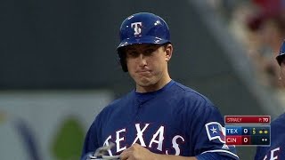 Tex Holland Singles For His First Career Hit