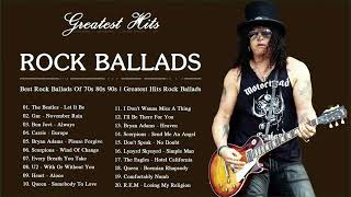 Rock Ballads Songs Of 70s 80s 90s || Best Rock Ballads Songs Of All Time #rockballads80s