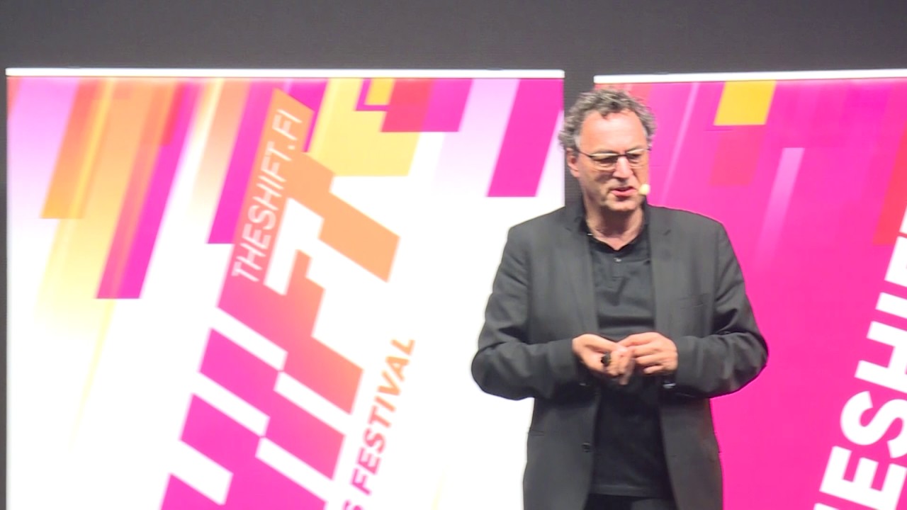 Futurist Keynote Speaker Gerd Leonhard Keynote at SHIFT Turku 2017: Technology vs Humanity