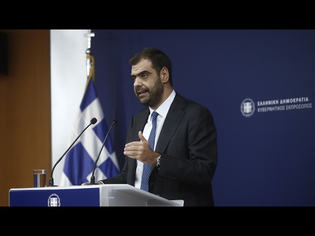 Eνημέρωση πολιτικών συντακτών από τον Κυβερνητικό Εκπρόσωπο Παύλο Μαρινάκη