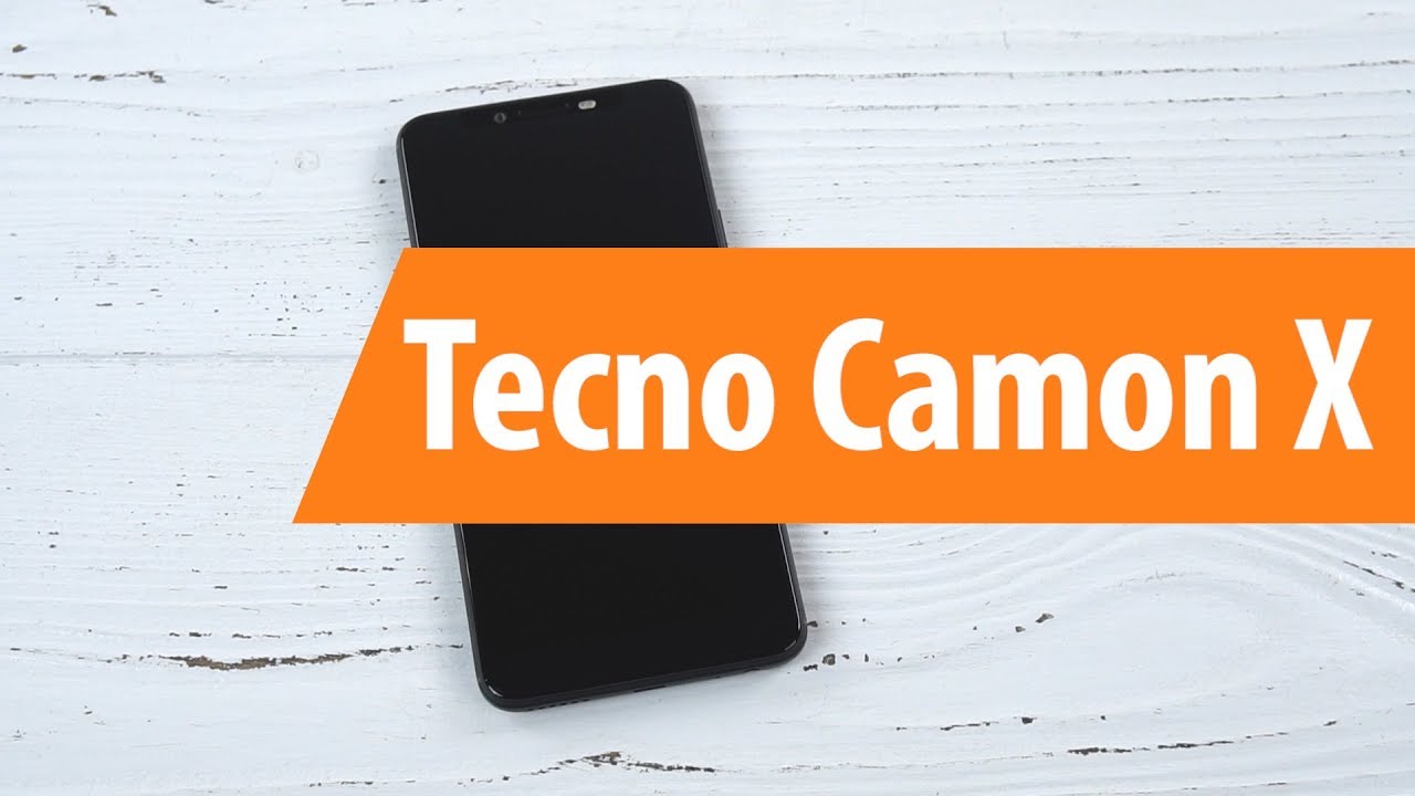 Распаковка смартфона Tecno Camon X / Unboxing Tecno Camon X