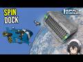 Space Engineers Synced Spin Docking and Landing With Ship