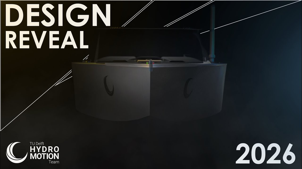 Design Reveal 2026 | TU Delft Hydro Motion Team 2026