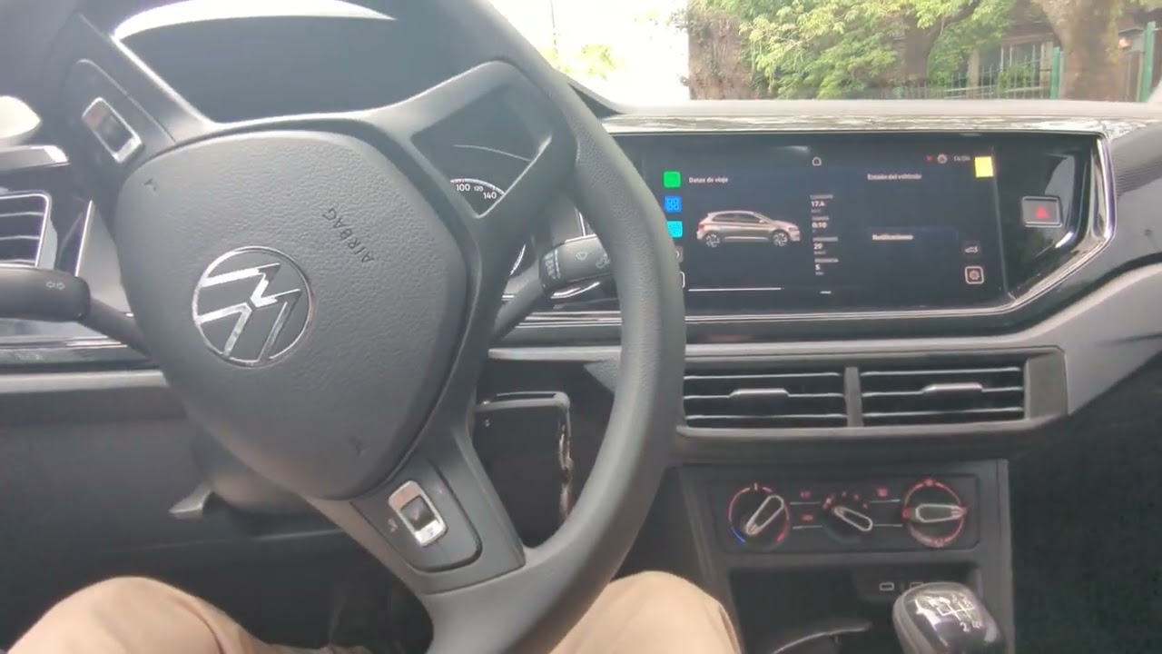 2025 Volkswagen POLO TRACK MPI 77cv | POV REAL DRIVING around the city | Chest height