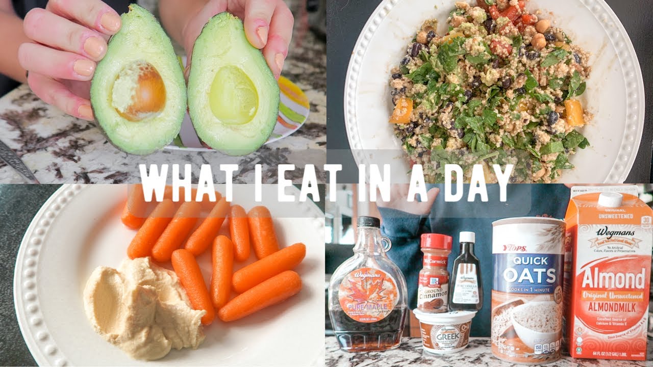 what I eat in a day: staying healthy during quarantine - YouTube