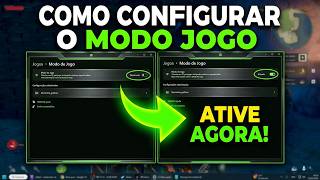 Como Configurar o Modo Jogo do Windows
