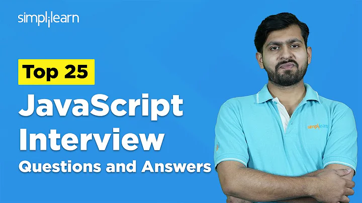 JavaScript Interview Questions And Answers | JavaScript Interview Preparation | Simplilearn thumbnail