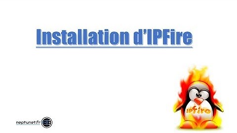 Installation IPFire 2.23