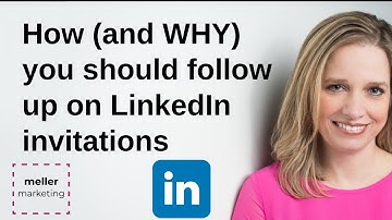 Are you following up with new LinkedIn Connections? You Should. Watch this video to see HOW and WHY.