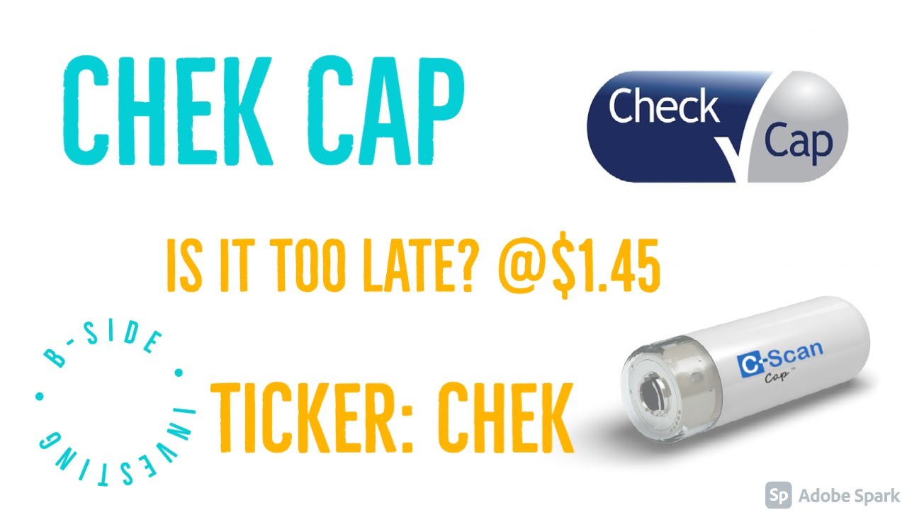 CHECK CAP | IS IT TOO LATE TO BUY @1.45??? | $CHEK