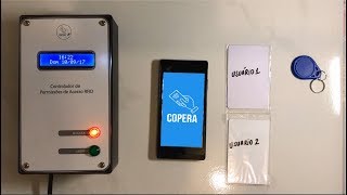 COPERA - Controlador de Acessos RFID com Relatório || App Android screenshot 1