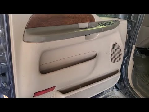 2002 ford excursion door panel removal