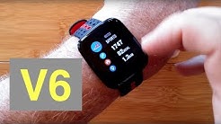 SENBONO V6 Multi-Sport Fitness Tracker, High-Def Screen, Weather Forecast: Unboxing & Review