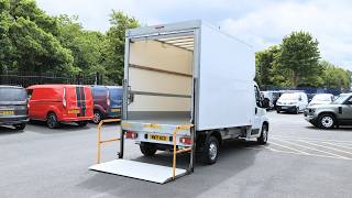 Peugeot Boxer 335 L3 Long Built For Business JC Payne Luton Icy White - MW71 WZO - VanStar