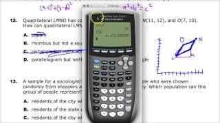 Question 10 (Used to be 12) - Integrated Math 3 -  TNReady Practice Test