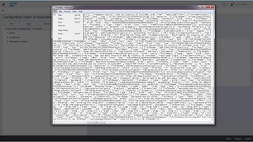 APF Configuration Modeler   Video 6  Export and Import