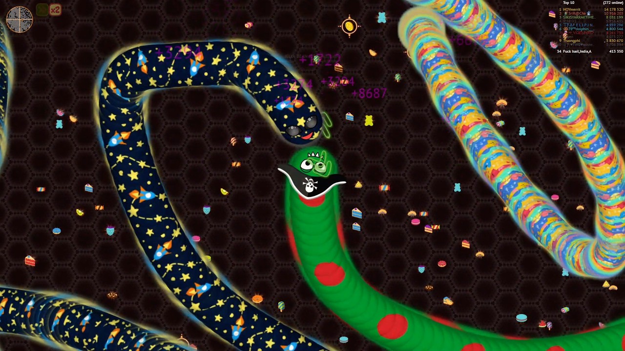 wormate.io game 133 TOP WORMATE WORMATE.IO- ✅ Best of The Best 💯 Epic Headshots 💪 Amazing gameplay 💥