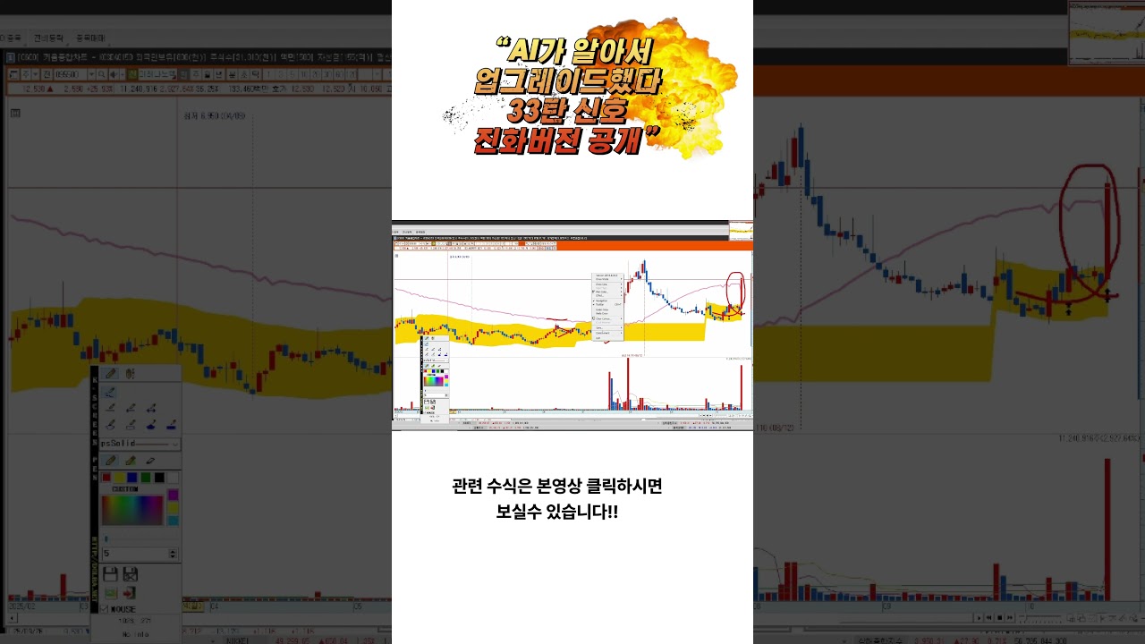 ⁣[키움증권] AI가 횡보탈출지표를 알아서 업그레이드⚡ 가짜신호 제거 + 완벽 신호 완성?