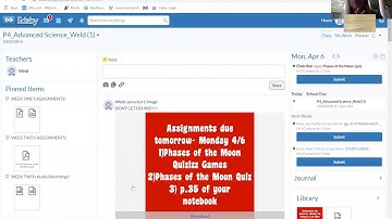 SUBMITTING WORK ON EDSBY