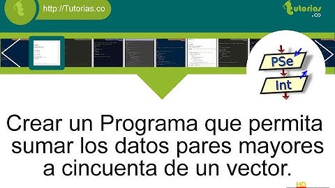 arreglos – pSeint (suma pares mayores a cincuenta vector)
