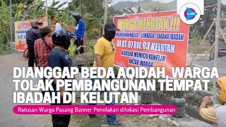 Dianggap Beda Aqidah, Ratusan Warga Tolak Pembangunan Tempat Ibadah di Kelutan Trenggalek - bioztv