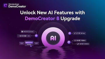 Unlock New AI Features with DemoCreator V8
