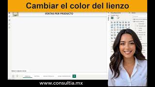Cambiar el fondo del lienzo #powerbi