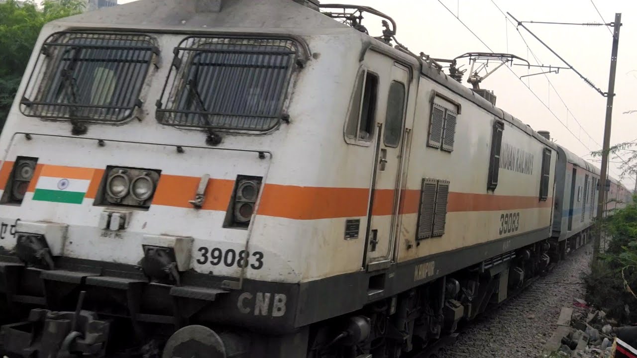 Train Spotting near by New Delhi.| Compilation of LHB Trains by Indian Rail Fan