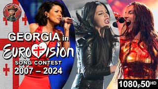 Georgia 🇬🇪 in Eurovision Song Contest (2007-2024)