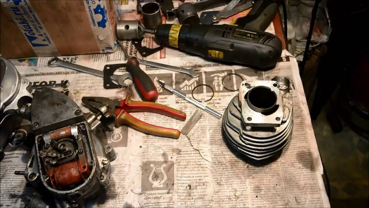 Мотор для мотовелосипеда