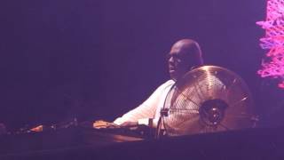 Carl Cox outside in the Flight Arena at Space Closing 2016