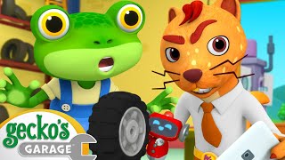 Weasel Tablet Thief | Gecko's Garage | Trucks For Children | Cartoons For Kids