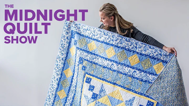 Blooming Medallion Quilt for Mom (A Guilt Trip) | Midnight Quilt Show with Angela Walters