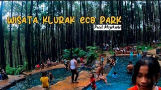 Main air disungai & kolam renang dengan view keren || Wisata Klurak Eco Park Pacet Mojokerto part#2