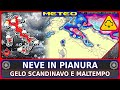 Ref:oanbbeACmbc Meteo neve in pianura in arrivo previsioni fino al 7 gennaio