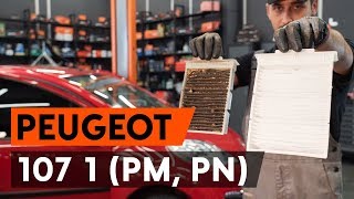 Montering Kupefilter PEUGEOT 107: gratis video