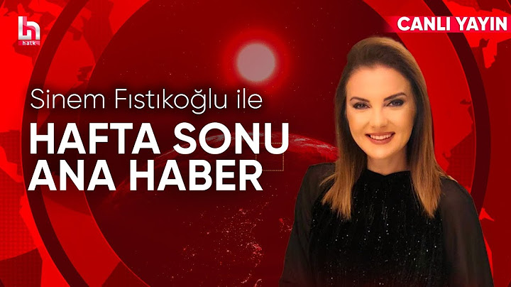 Sinem Fıstıkoğlu  ile Hafta Sonu Ana Haber (19 Temmuz 2025)