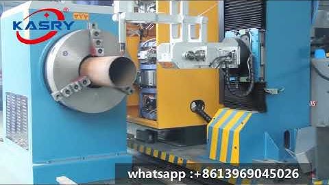 5 Axis CNC Round Pipe Plasma Cutting Beveling Machine