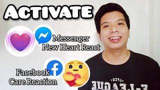 Step by Step Tutorial to Activate Fb Care Reaction & Messenger New Heart React || For Android Users