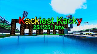 Kackiest Kacky: 251/251 btw | Trackmania