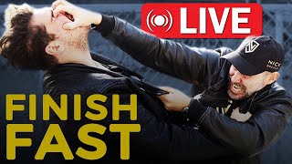 HOW to FINISH a FIGHT in 3 SECONDS || Nick Drossos LIVE Q&A