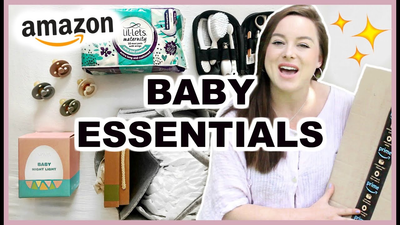 AMAZON BABY ESSENTIALS HAUL 2020 - YouTube