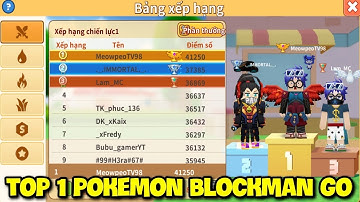 MEOWPEO VẪN TOP 1 SERVER POKEMON TRONG BLOCKMAN GO SAU HƠN 1 THÁNG OFF MINI GAME