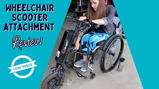 My Electric Scooter Attachment for my Wheelchair | CNEbike Review