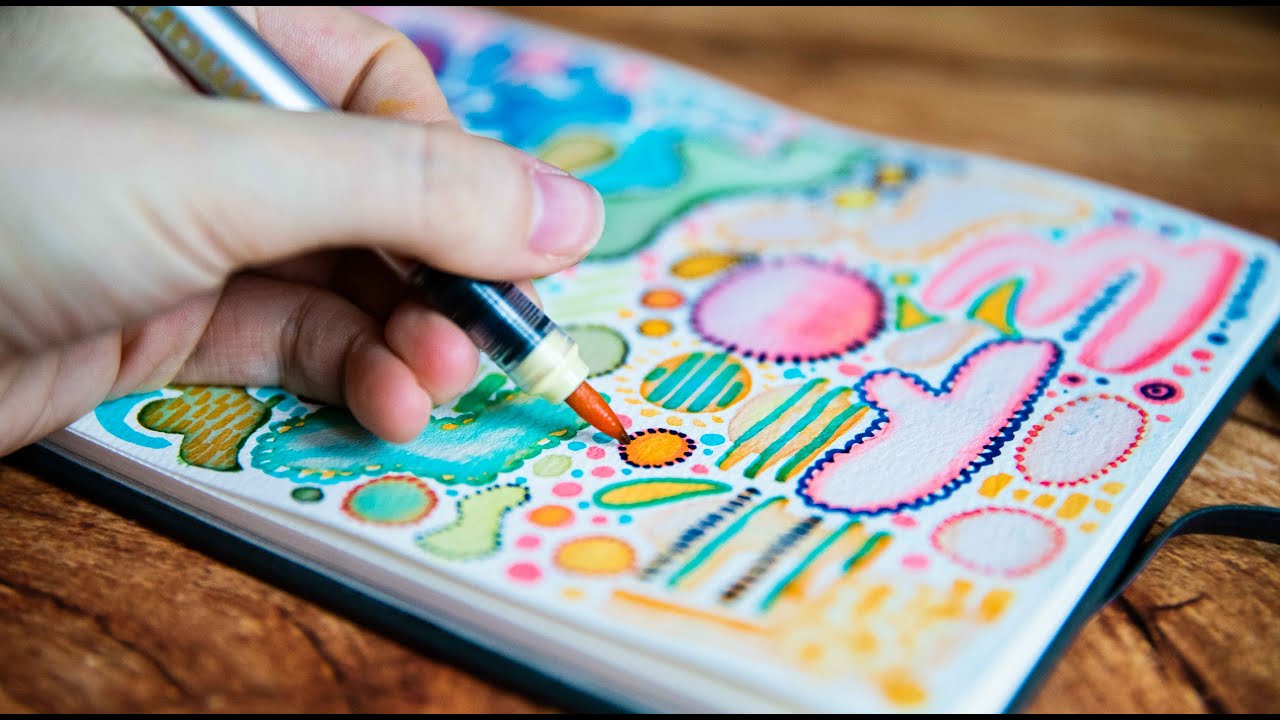 Super Easy Fun Sketchbook Ideas YouTube Maxresdefault