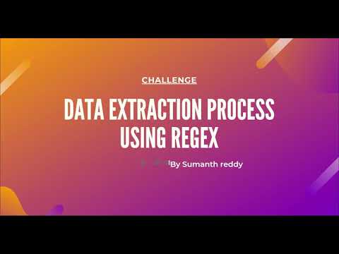 RPA Real Time Project #11 - Data Extraction Process Using Regex - Use Case Walk through