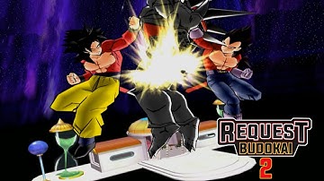 Request Budokai#2: Goku SSJ4 and Vegeta SSJ4 Accel Dance by MatzPlay.