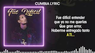 Rodrigo Tapari - Fue Dificil (Video Lyric) chords